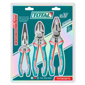 Set De 3 Alicates Manuales 6 7 8 Pulgadas Total